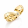 Billede af Ring brillant 0,08 w/vs.14 kt.