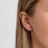 Billede af Mads Z "Céleste" øreringe 14 kt. guld m. 0,10 ct. brillanter