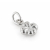 Billede af Vedhæng massiv firkløver,ovalt øsken, dia. 13,0 mm., tyk. 4,5 mm. 14 kt. hvg.