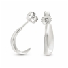 Billede af Ørestik, ½ creol, hj. 14,5 mm. 14 kt. hvg.