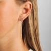 Billede af Mads Z "Endless" øreringe 14 kt. guld m. 1,25 ct. w/si brillanter