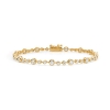 Billede af Mads Z "Endless" armbånd 14 kt. guld m. 1,72 ct. w/si brillant (17,5 cm)
