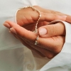 Billede af Mads Z "Endless" armbånd 14 kt. guld m. 1,72 ct. w/si brillant (17,5 cm)