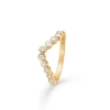 Billede af Mads Z "Freya" ring 14 karat guld m. 0,54 ct. brillanter (str. 60)