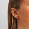 Billede af Mads Z "Freya" øreringe 14 kt. guld m. 0,20 ct. brillanter