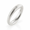 Billede af Ring bølget 1* 0,05 w/vs. 14 kt. hvg.