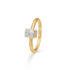 Billede af Mads Z "Astoria" ring 8 kt. guld m. cz (str. 56)