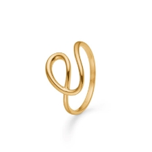 Billede af Mads Z "Caia" ring 8 kt. guld (str. 50)