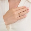 Billede af Mads Z "Caia" ring 8 kt. guld (str. 52)