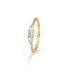 Billede af Mads Z "Solis Shine" ring 8 kt. guld m. cz (str. 60)
