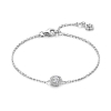 Billede af Spirit Icons Romance armbånd sølv m. cz (17+2 cm)