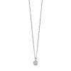 Billede af Spirit Icons Luxury halskæde sølv m. cz (42+3 cm)