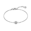 Billede af Spirit Icons Luxury armbånd sølv m. cz (17+2 cm)