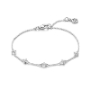 Billede af Spirit Icons Jazz armbånd sølv m. cz (17+2 cm)