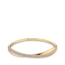 Billede af Bering Arctic Pavé armring forgyldt stål m. cz (170 mm)