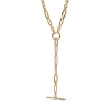 Billede af Pandora Y-Halskæde med Kædeled forgyldt metalblanding (45 cm)