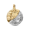 Billede af Pandora Sol & Måne Oversized Medaljoncharm sølv/forgyldt metalblanding m. cz