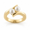 Billede af Ring m/ 2 K.P. 8 kt facon 8,0 gr. (prisen er excl. guld)