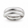 Billede af Ring dobbelt begge i hvg. 14 kt.