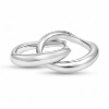 Billede af Ring dobbelt begge i hvg. 14 kt.
