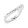 Billede af Ring massiv  14 kt. hvg.