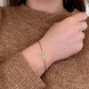 Billede af Armlænke Livets træ 18,5 cm. 14 kt. 585