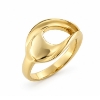 Billede af Ring "Open Split" 14 karat guld