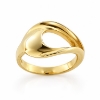 Billede af Ring "Open Split" 8 kt. facon + 5,4 gr. (prisen er excl. guld)