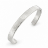 Billede af Armring åben i bund firkantet  rekt. tråd br. 7,0* tyk. 2,5 mm. 925s