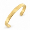 Billede af Armring åben i bund firkantet  rekt. tråd br. 7,0* tyk. 2,5 mm. 14 kt. facon + 37,3 gr. (prisen er excl. guld)