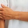 Billede af Studio Z "Link" armbånd sølv (16-19 cm)