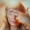 Billede af Studio Z "Veil" ring forgyldt sølv m. cz (str. 50)