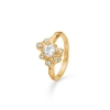 Billede af Studio Z "Lace" ring forgyldt sølv m. cz (str. 52)
