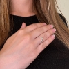 Billede af Ring V ring 8 kt. (Vring)