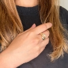 Billede af Ring "Open Split" 14 karat guld