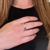 Billede af Ring 8 kt m. k.p. 5-5½ mm