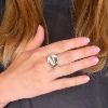 Billede af Ring "Podium" 8 karat facon 11,5 gr. (prisen er excl. guld)
