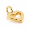 Billede af Vedhæng hjerte, massivt 14 kt. facon 2,6 gr. (prisen er excl. guld)