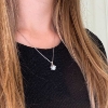 Billede af Vedhæng ferskvands perle 9-9½ mm. 14 kt. hvg.