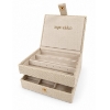 Billede af Aqua Dulce Medium Jewellery Box - Sand smykkeskrin