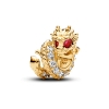 Billede af Pandora Dragecharm forgyldt metalblanding m. krystal + cz