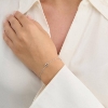 Billede af Mads Z "Tender Heart" armbånd sølv m. cz (16+2 cm)