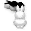 Billede af Nordahl Andersen Tand- /Hårlokæske Miffy sølvfarvet (liggende)