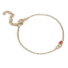 Billede af ENAMEL Copenhagen Organic Unity armbånd forgyldt messing (15+4 cm)