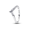 Billede af Pandora Tiara Baguette Pavé Båndring sølv m. cz (str. 58)