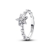Billede af Pandora Funklende Stjerne Baguette ring sølv m. cz (str. 48-60)