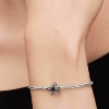 Billede af Pandora Stjerne Openwork platinbelagt metalblanding m. emalje