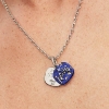 Billede af Pandora Kosmisk Blå Kærlighedskonstellation charm sølv m. cz