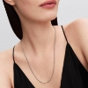 Billede af Pandora Slank Slangehalskæde sølv (45 cm)