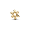 Billede af Pandora Snefnug charm forgyldt metalblanding m. cz